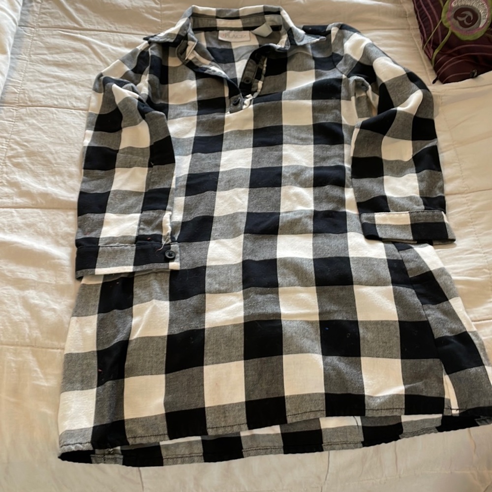 Children’s Place Buffalo plaid dress